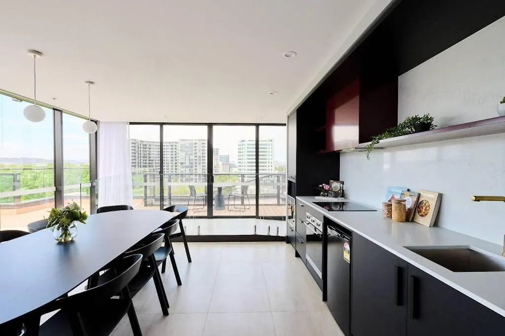 3 Brs Topfloor View@Heart Of Canberra Free Parking Apartment